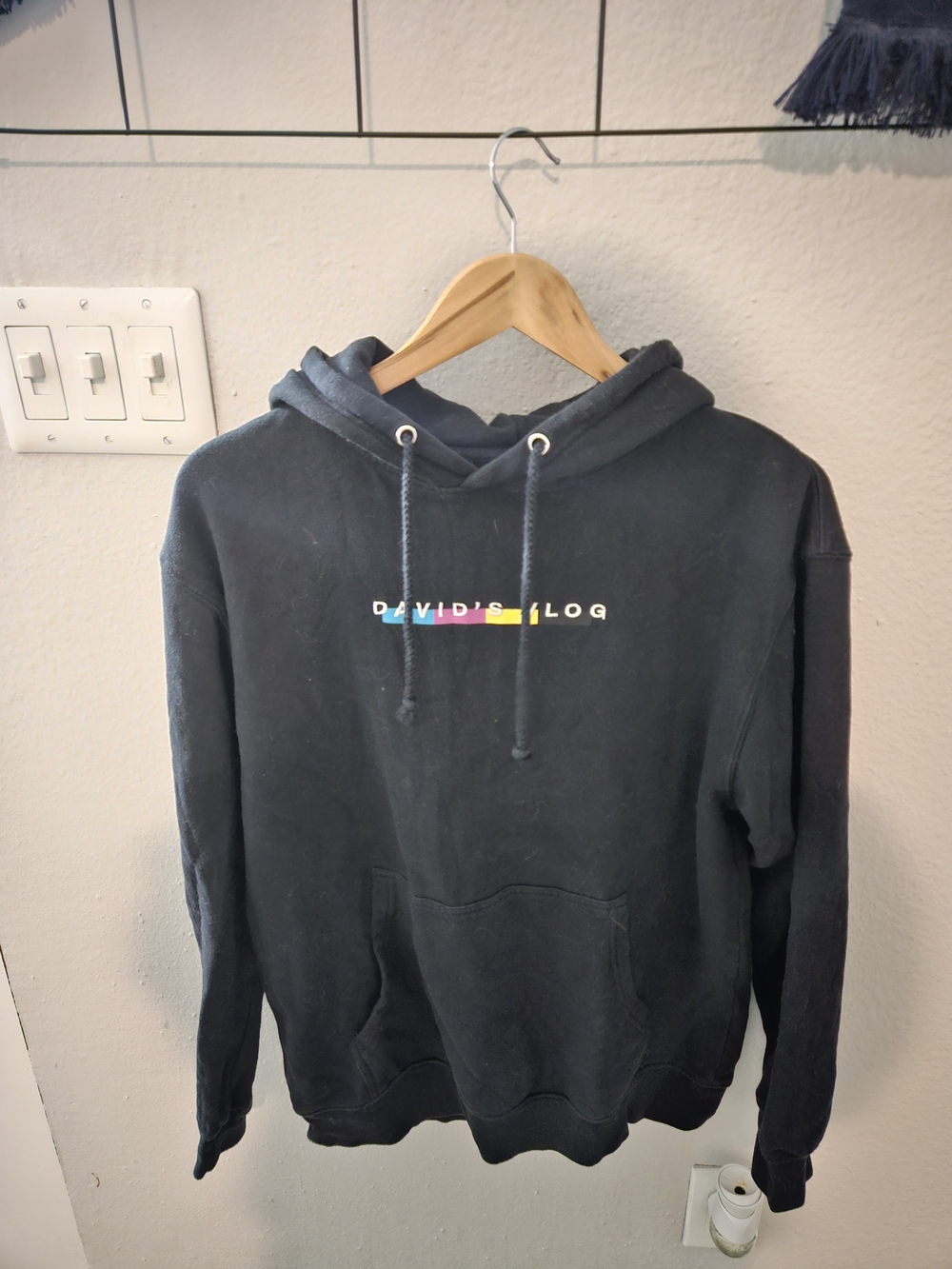 Black Pullover Hoodie